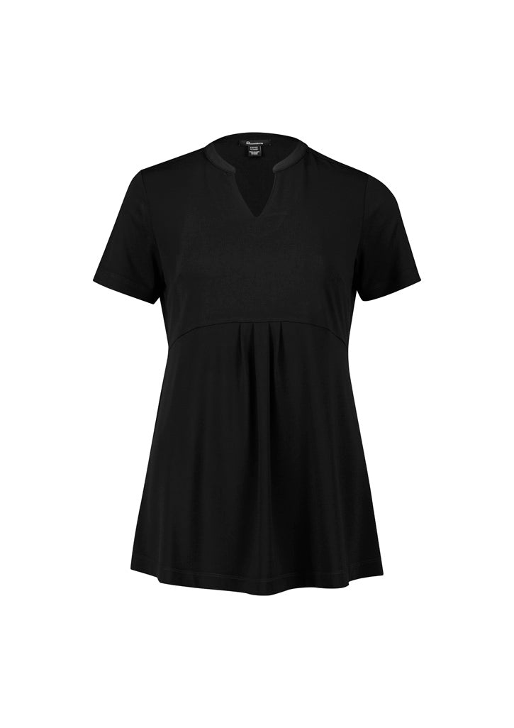 Women's Mali Stretch Tunic T-top Black