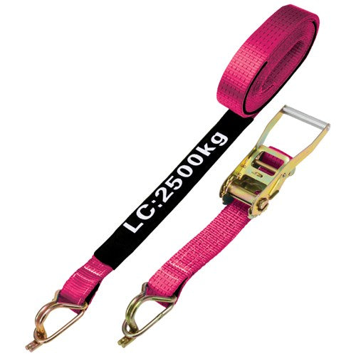 Linq 50mm X 9m Ratchet Strap In Pink