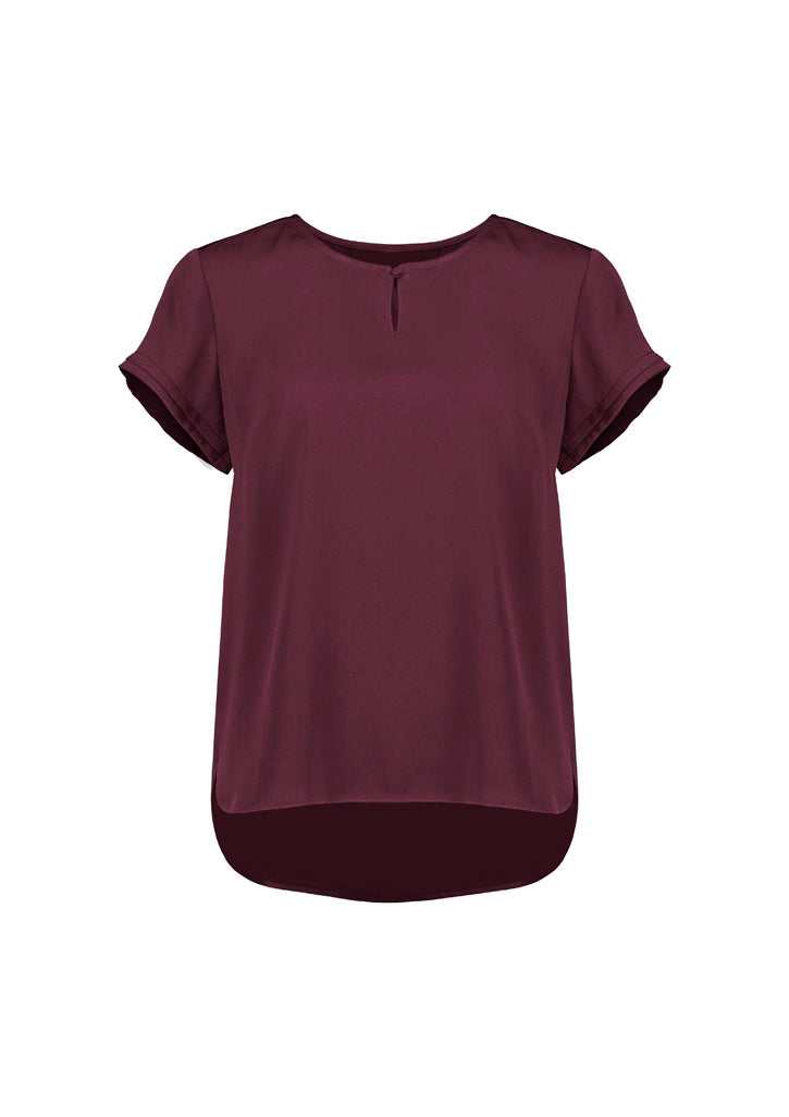 Womens Evelyn Short Sleeve Blouse RU569LS
