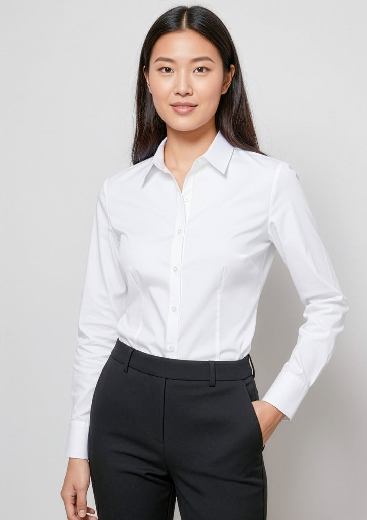 Ladies Long Sleeve Luxe Shirt S118LL