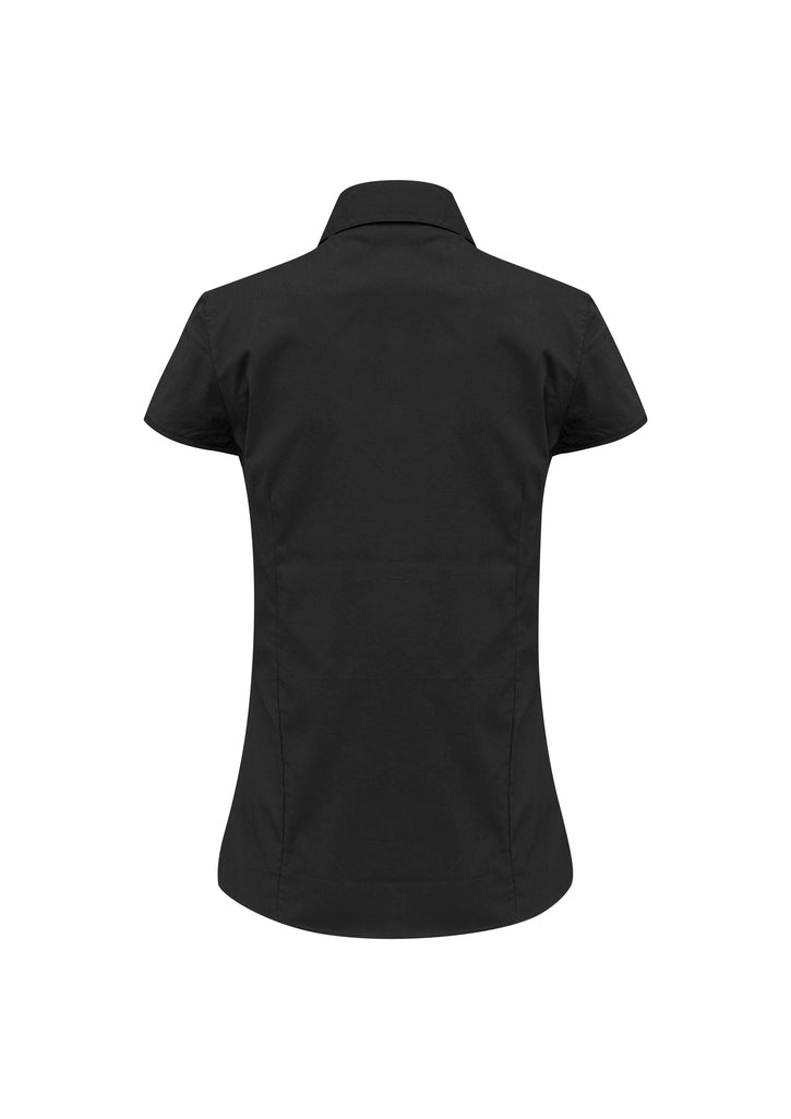 Biz Corporate Ladies Metro Cap Sleeve Shirt