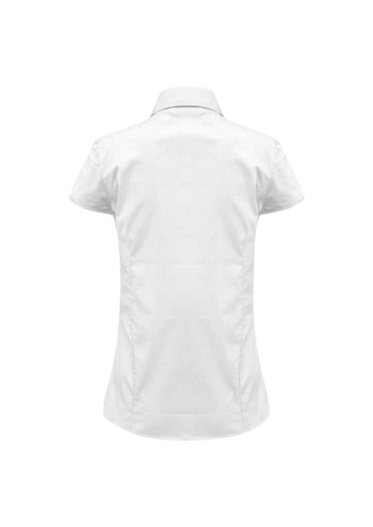 Biz Corporate Ladies Metro Cap Sleeve Shirt