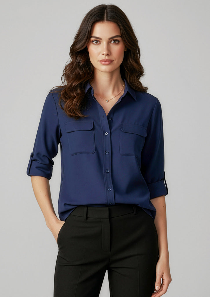 Ladies L/S Madison Shirt S626LL