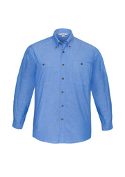 Men's Long Sleeve Chambray Shirt SH112