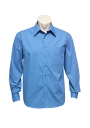 Biz Collection Men's Micro Check Long Sleeve Shirt