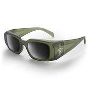 SafeStyle Auras Matte Moss Green Frame Grey Polarised