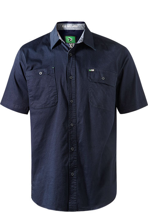 FXD Work Shirts S/S Tailored Fit, 360 Degree Stretch