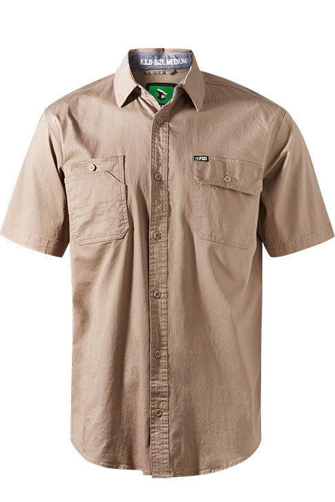 FXD Work Shirts S/S Tailored Fit, 360 Degree Stretch