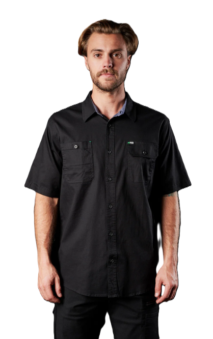 FXD Work Shirts S/S Tailored Fit, 360 Degree Stretch