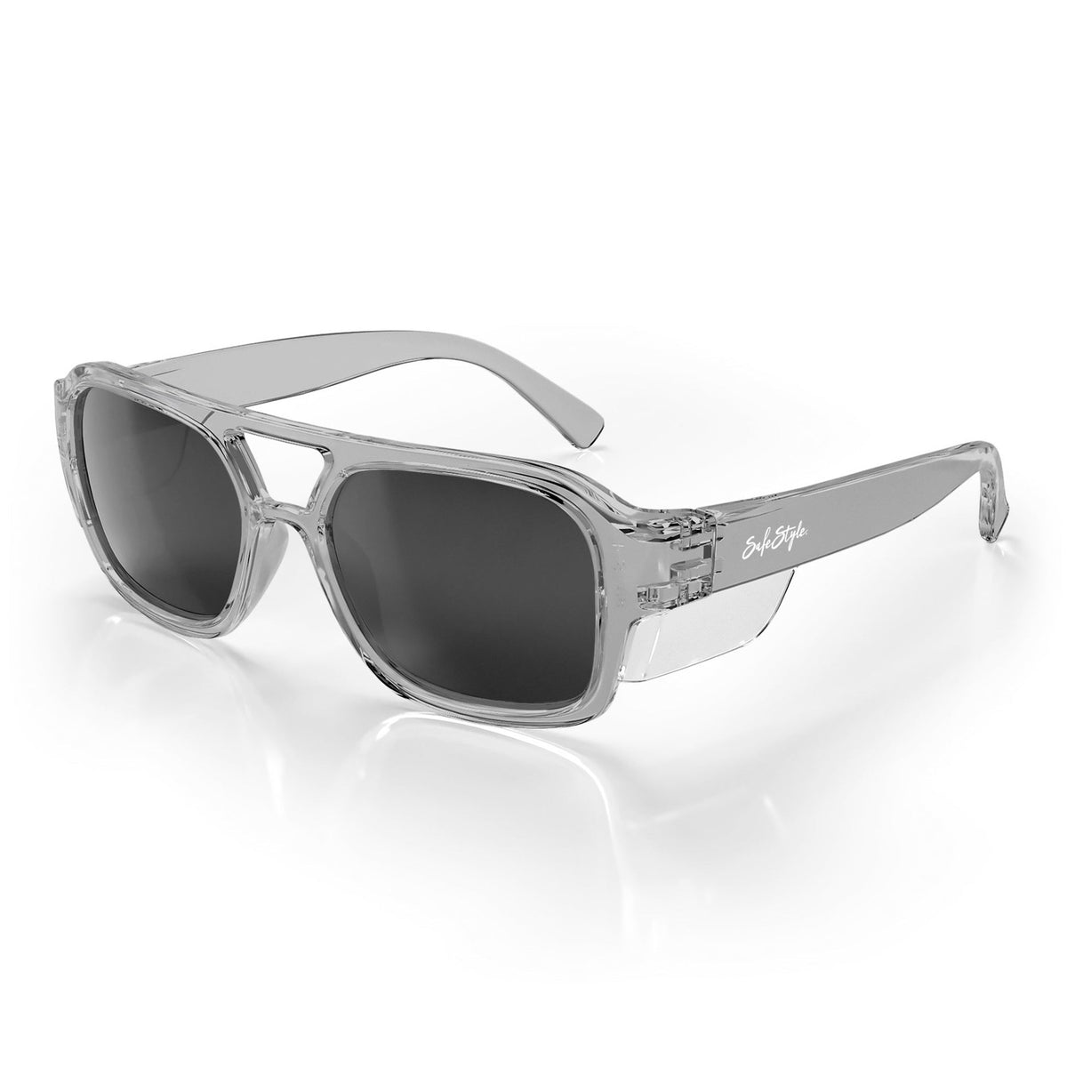 Skyline Glasses Polarised Lens Graphite Frame Grey SSK031-040403