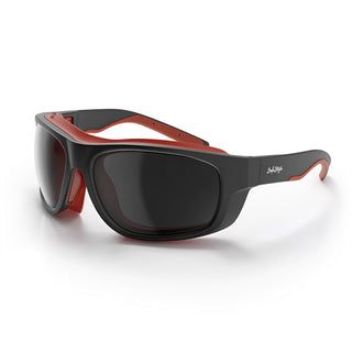 SafeStyle Switches Matte Black/Red Frame Grey Polarised Lens SPSW1-0001