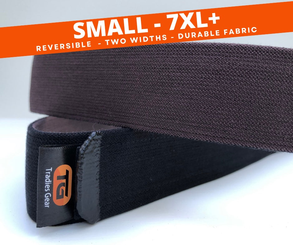 Tradies Gear Reversible No Buckle Belt