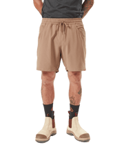 Rack Elastic Waist Hybrid Cargo Black