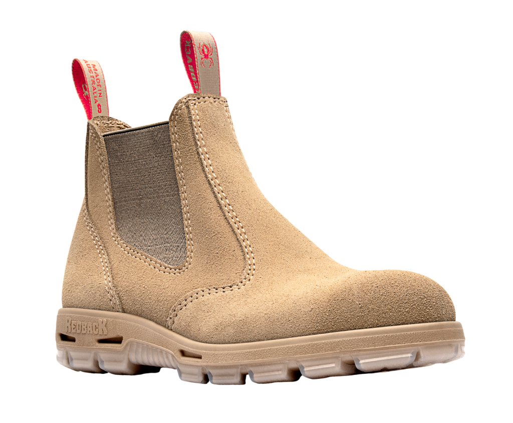 E/S Bobcat Safety Toe Sand Suede USBSA