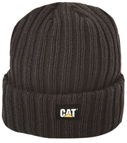 Rib Watch Cap/Beanie Black