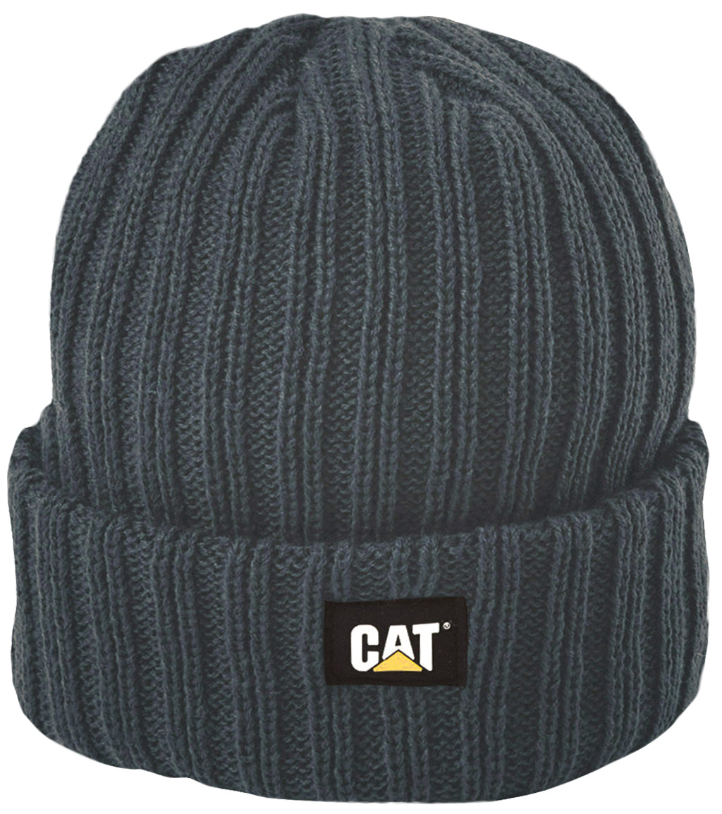 Rib Watch Cap/Beanie Black
