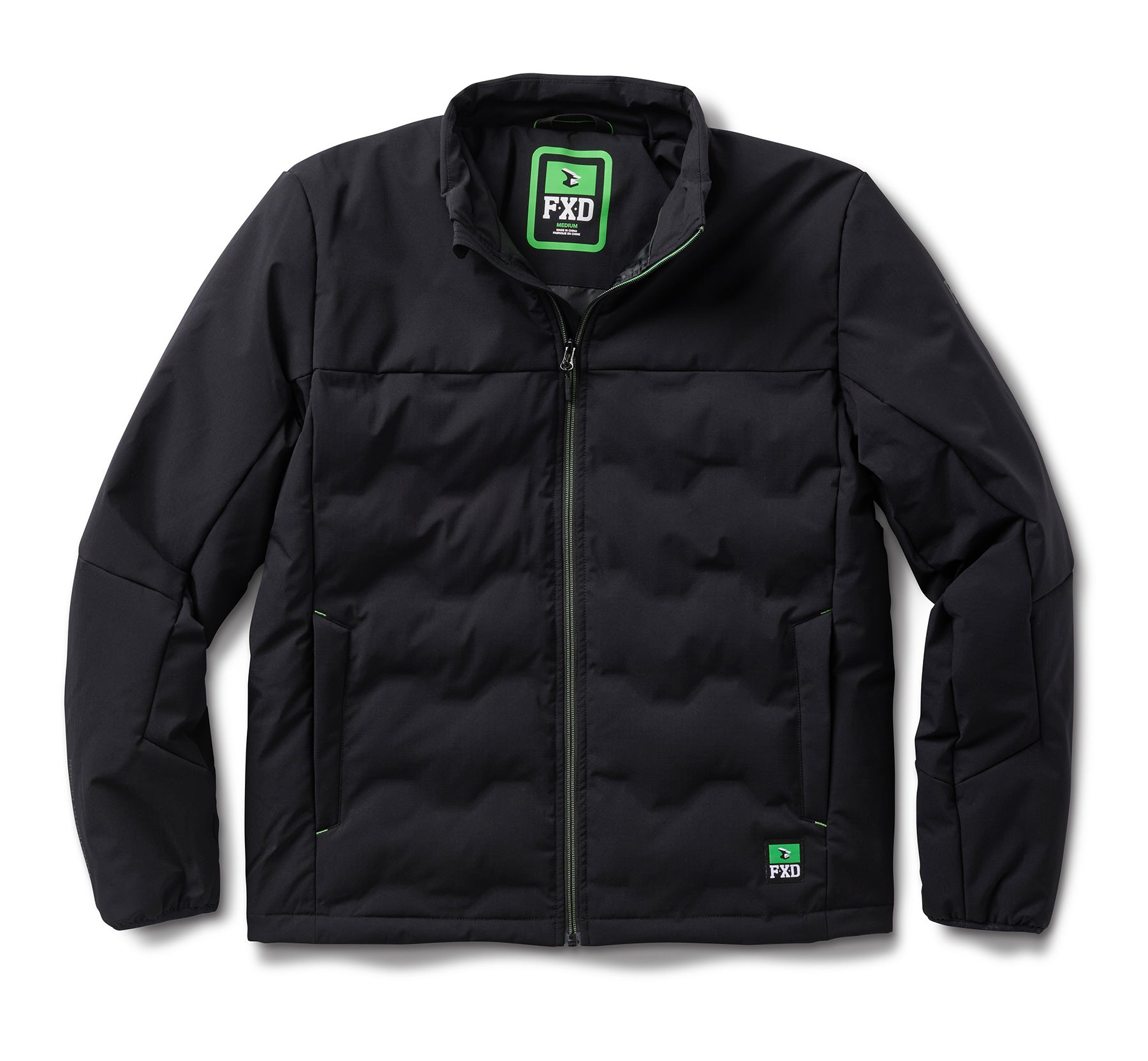 Insulated Puffer Jacket Black WO-5