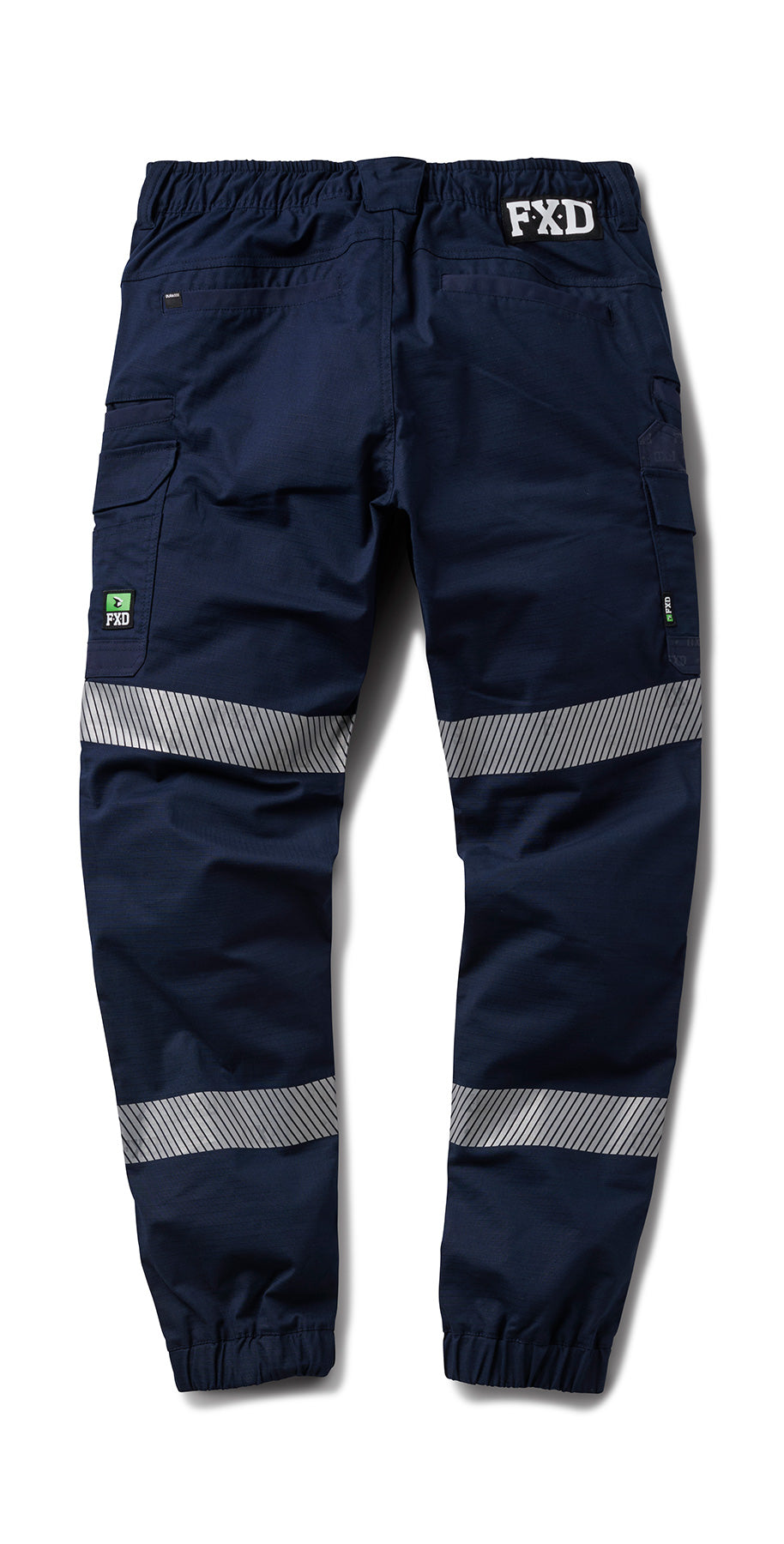 Taped Cuffed Elastic Waist Stretch Ripstop Work Pant WP-12CT