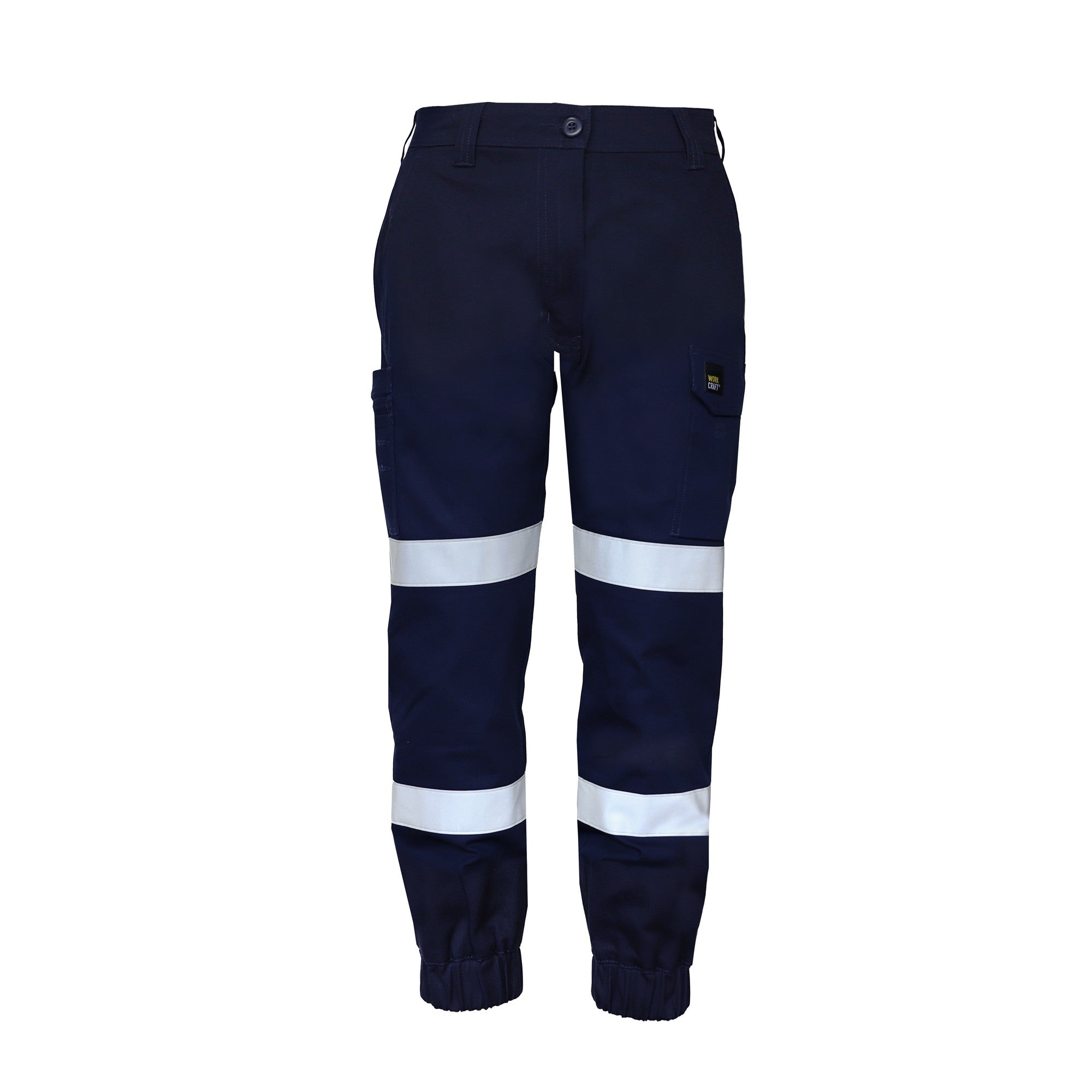 Stretch Cargo Pants with Stretch reflective Tape and Cuff WP4076