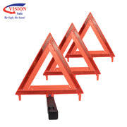 Reflective Warning Triangles Set of 3
