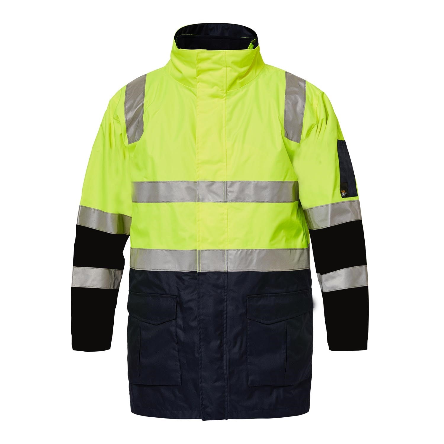 Hi Vis 4 In 1 Jacket With Tape