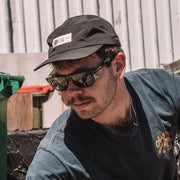 Safety Glasses Fusion Green Frame Polarised UV400 FGRP100