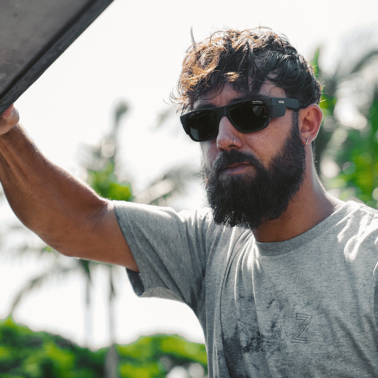 Fusions Matte Black Frame Polarised Lens FMBP100