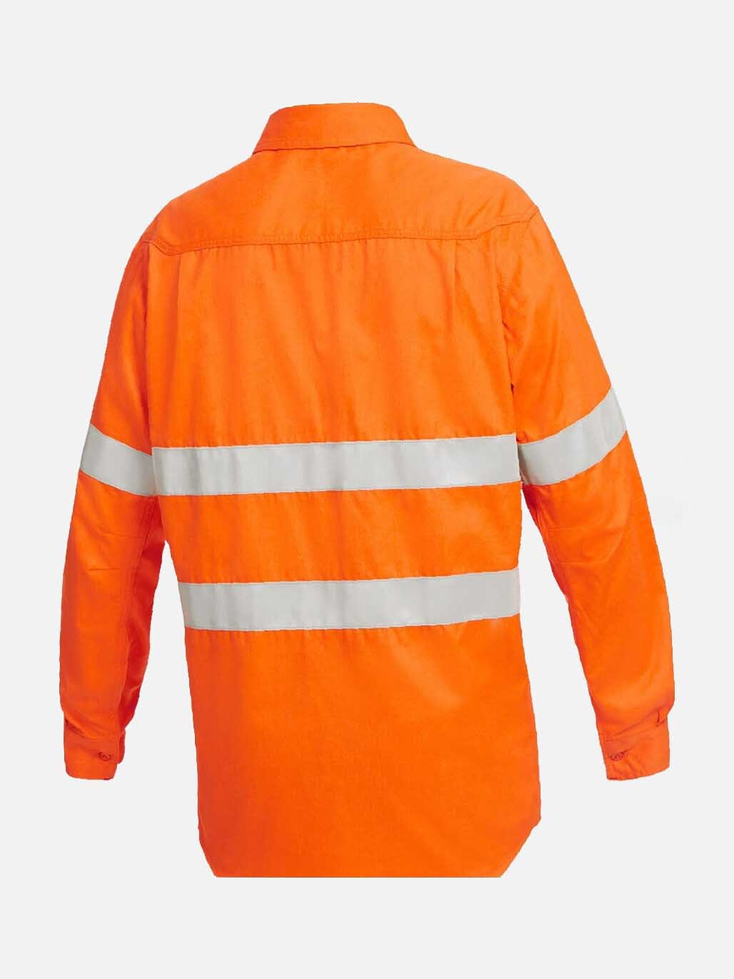 Shieldtec FR Hi Vis Closed Front Taped Shirt