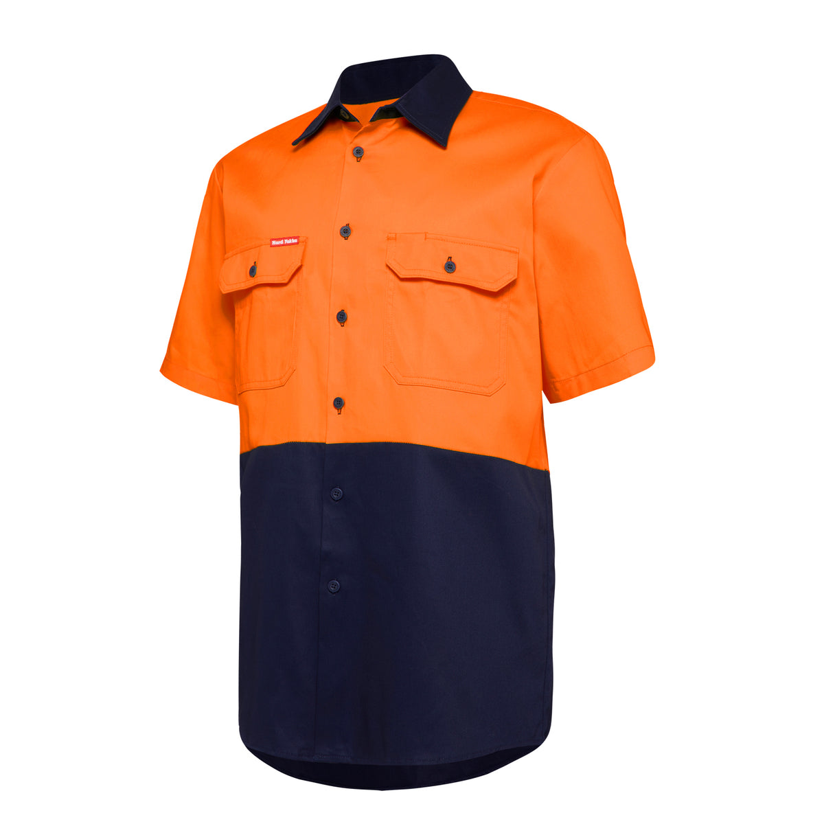 Hard Yakka Men's S/S Lightweight 2 Tone Ventilated Shirt Y04620