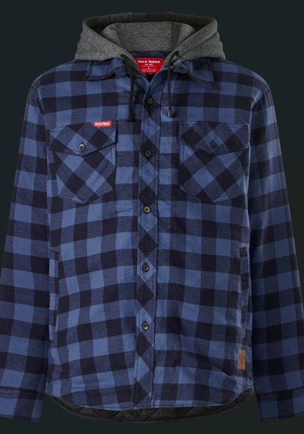 Men's Quilted Flannel Shacket