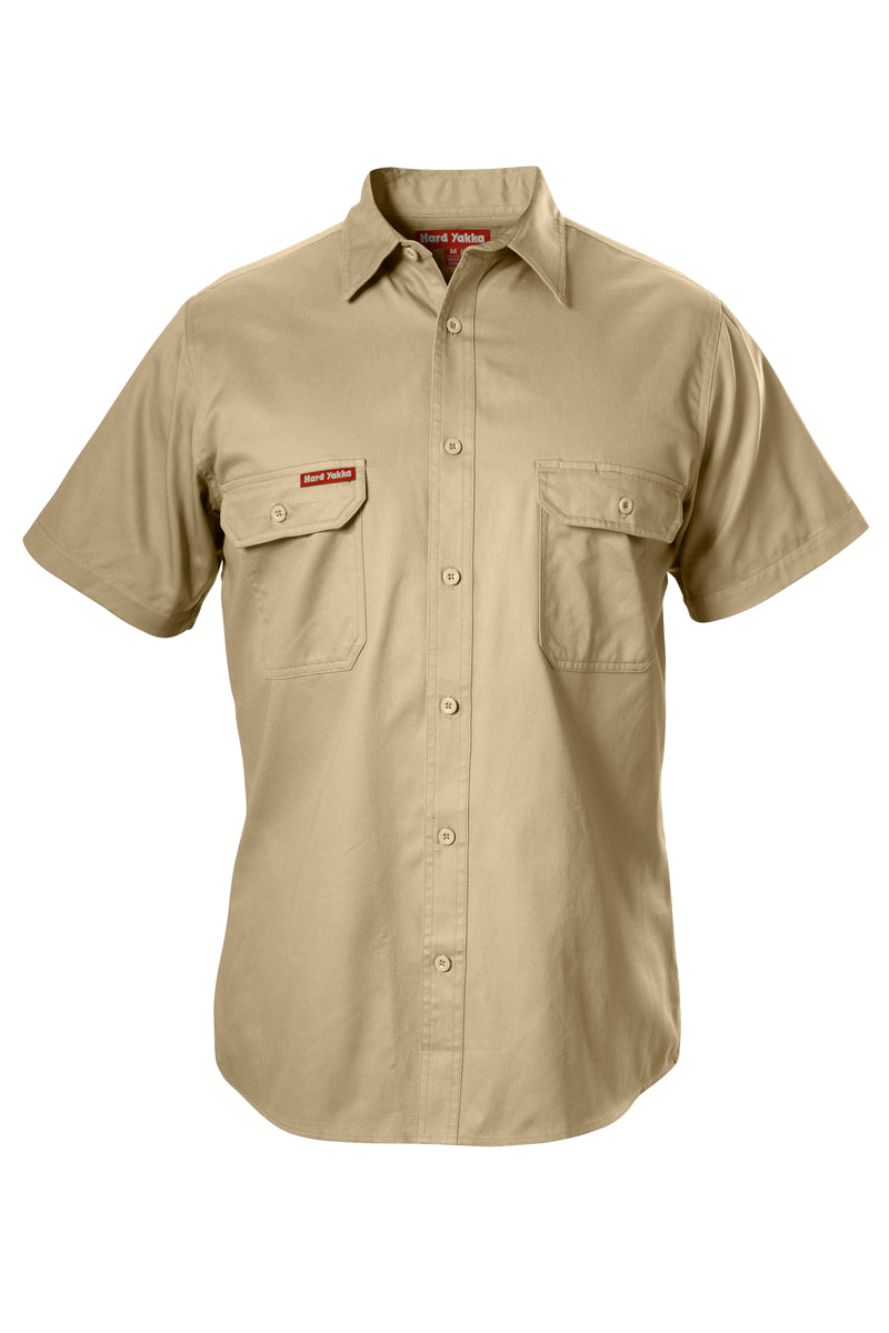 Yakka Foundations Cotton Drill Short Sleeve Shirt