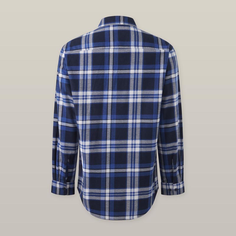 Long Sleeve Check Flannel Shirt