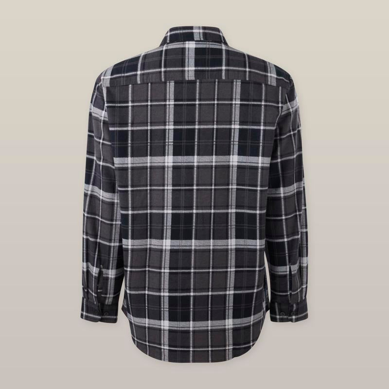 Long Sleeve Check Flannel Shirt