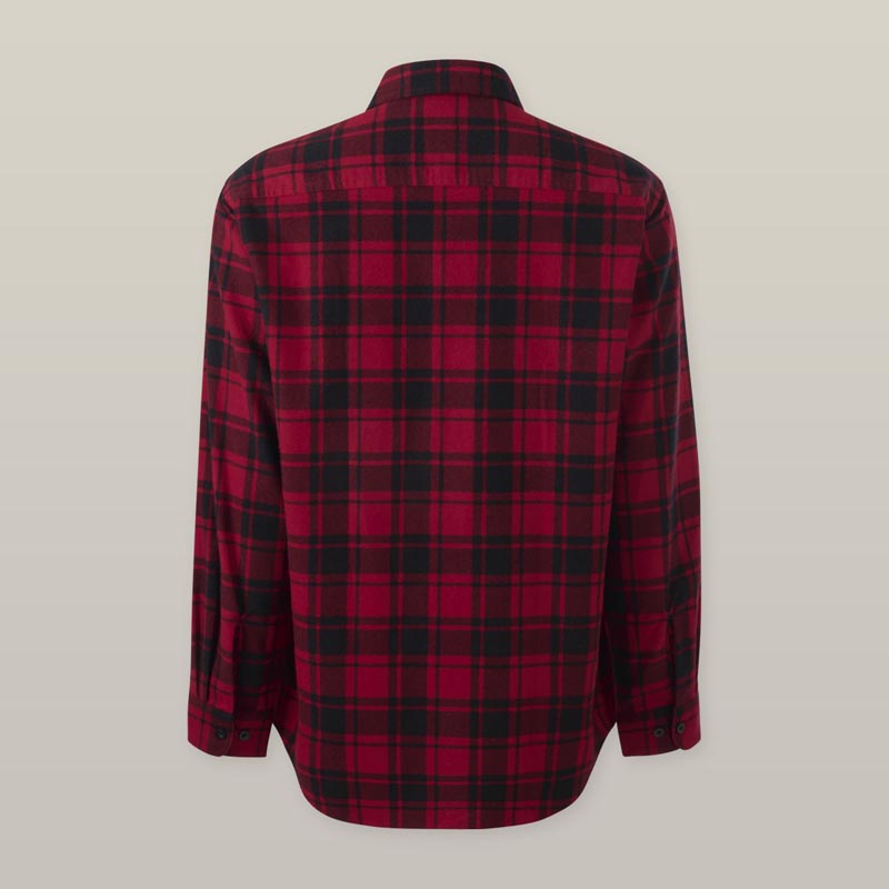 Long Sleeve Check Flannel Shirt