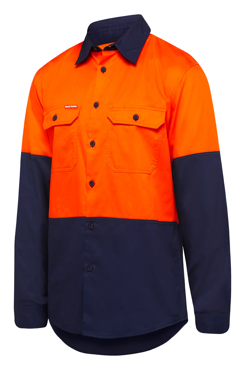 Men's Hi Vis Lightweight Long Sleeve Shirt