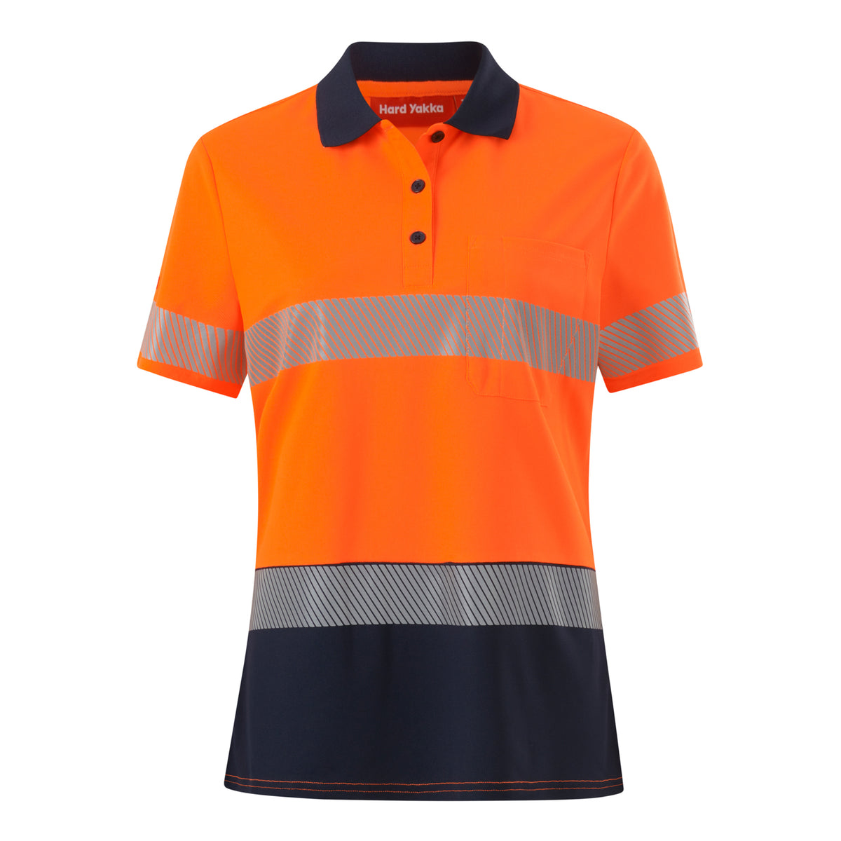 Womens Core Hi-Vis S/S Spliced Segmented TPD Polo Y08602