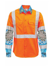 Indigenous Print Shirt Cross Back NSW Rail Bio Motion Tape
