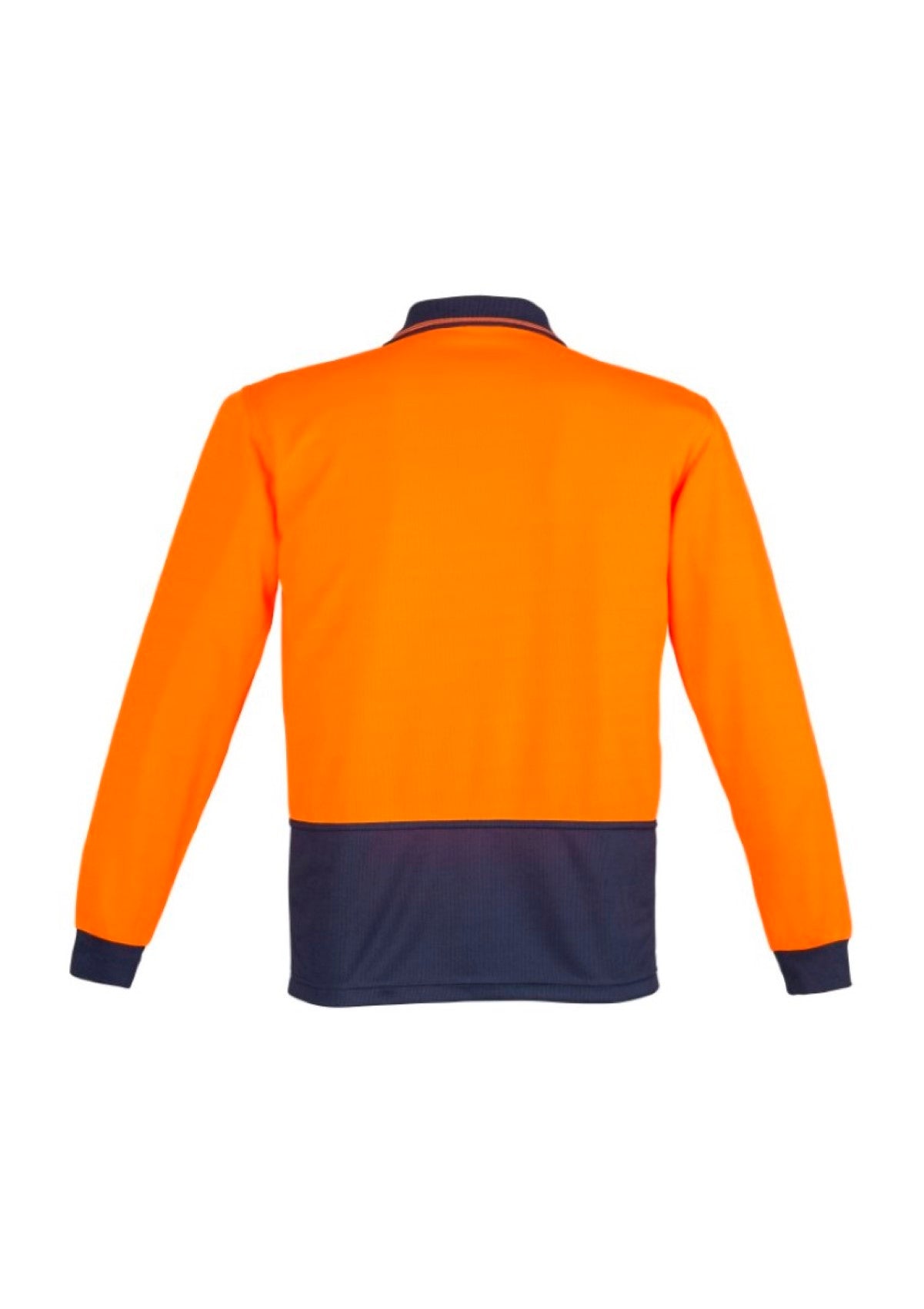 Unisex Hi Vis Basic Spliced Polo - Long Sleeve