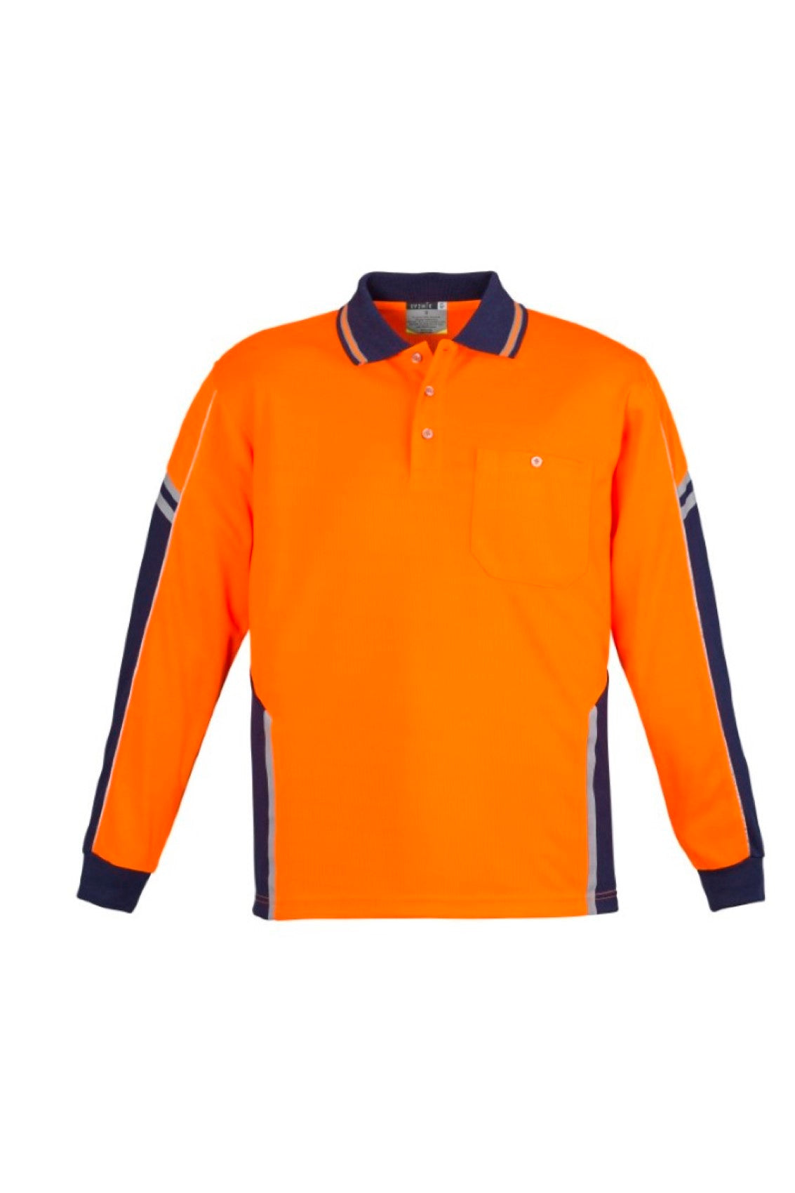 Men's Hi Vis Squad L/S Polo
