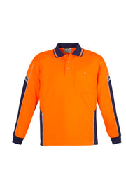 Men's Hi Vis Squad L/S Polo