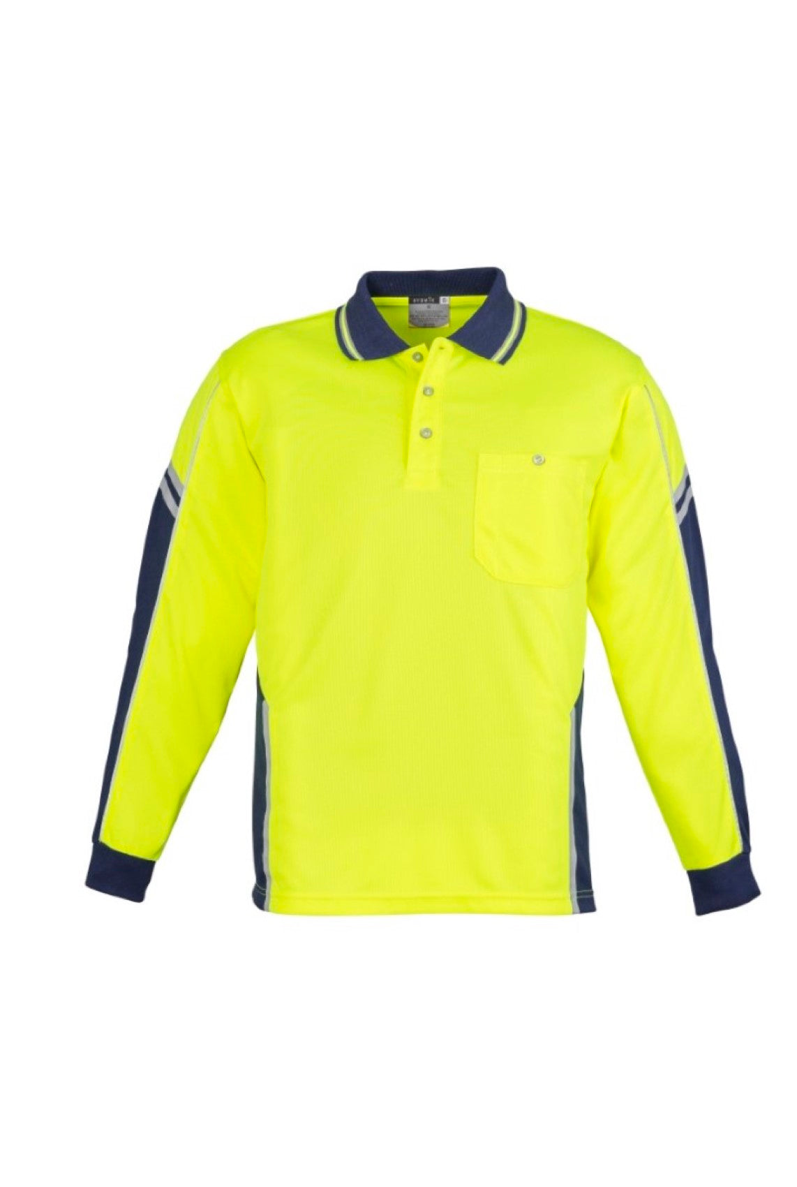 Men's Hi Vis Squad L/S Polo