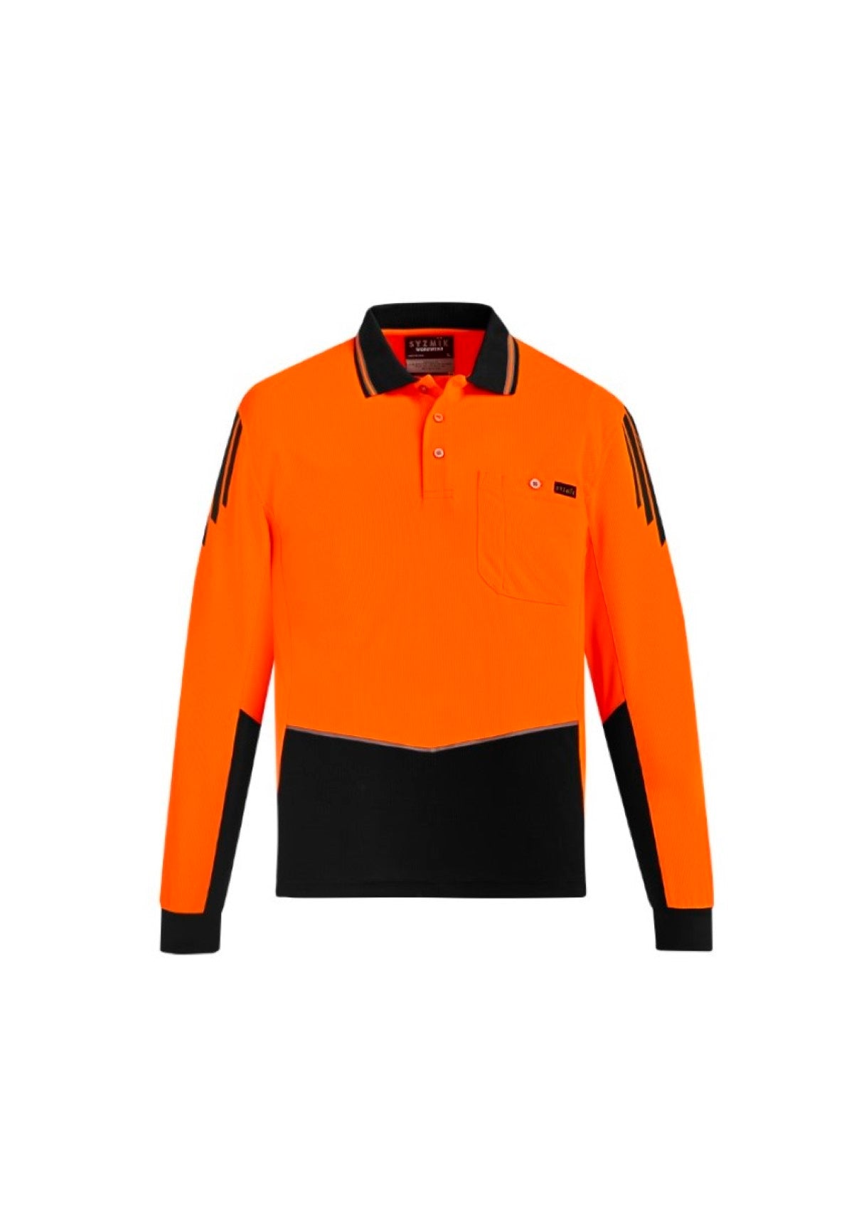 Men's Hi Vis Flux L/S Polo