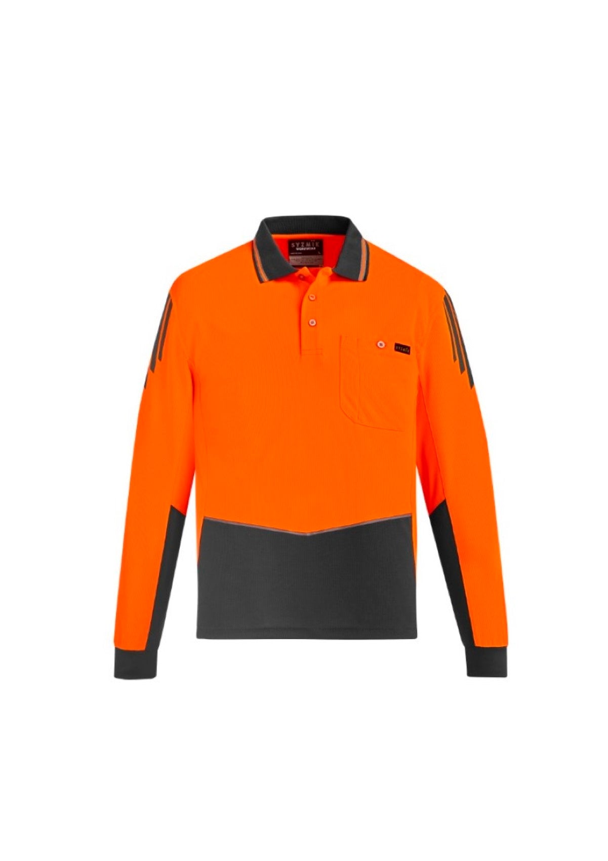 Men's Hi Vis Flux L/S Polo