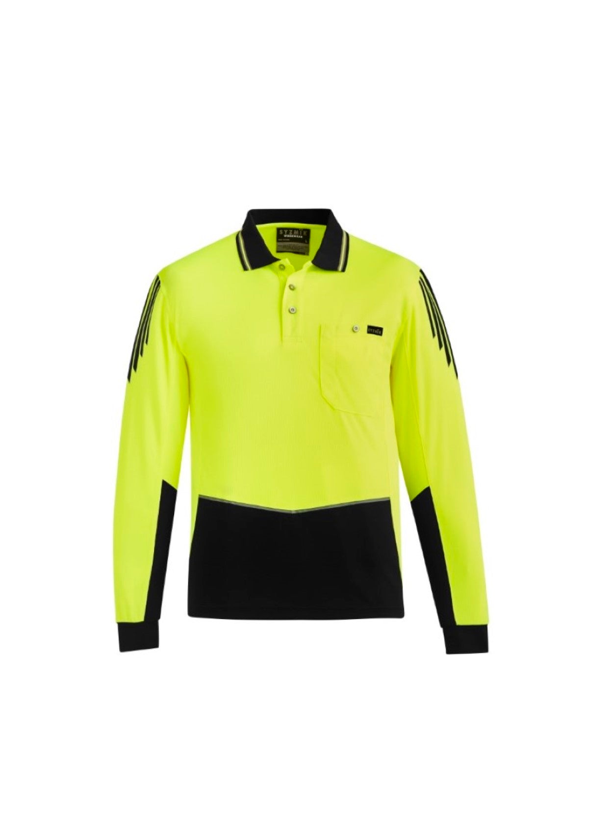 Men's Hi Vis Flux L/S Polo