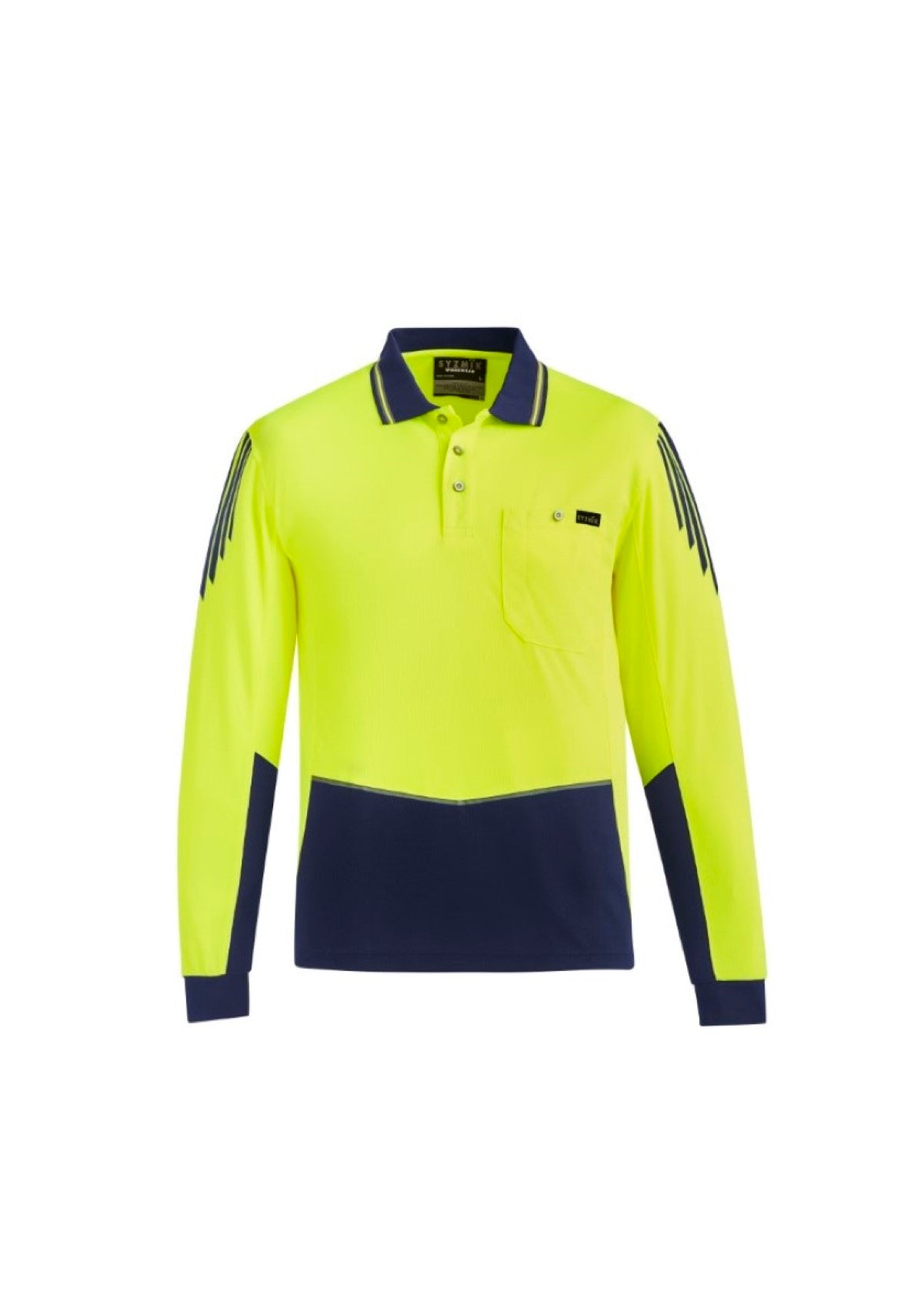 Men's Hi Vis Flux L/S Polo