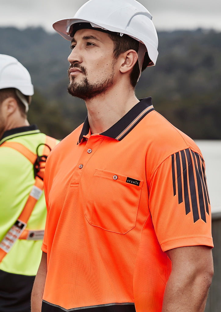 Men's Hi Vis Flux S/S Polo ZH315