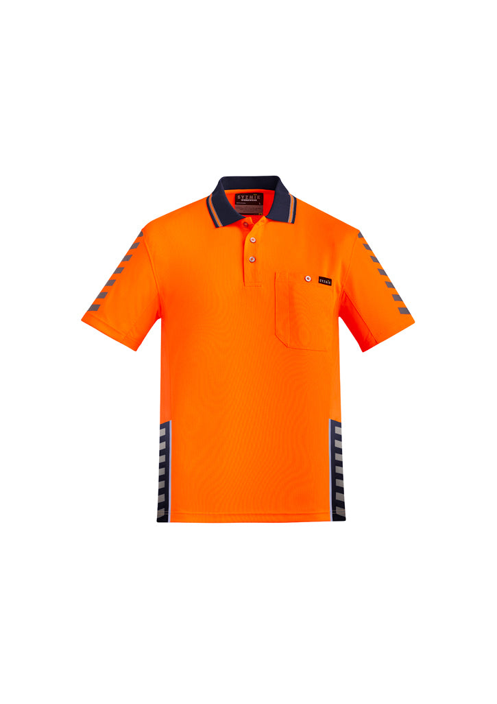 Men's Hi Vis Komodo Short Sleeve Polo