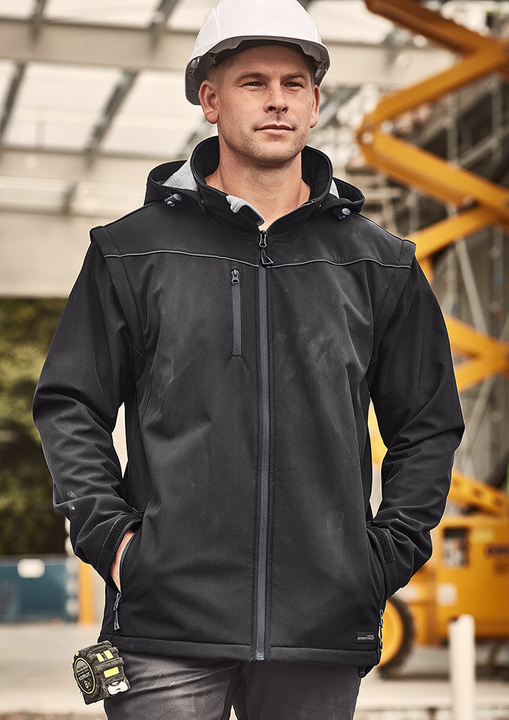 Unisex Streetworx 2 in 1 Stretch Softshell Jacket ZJ263