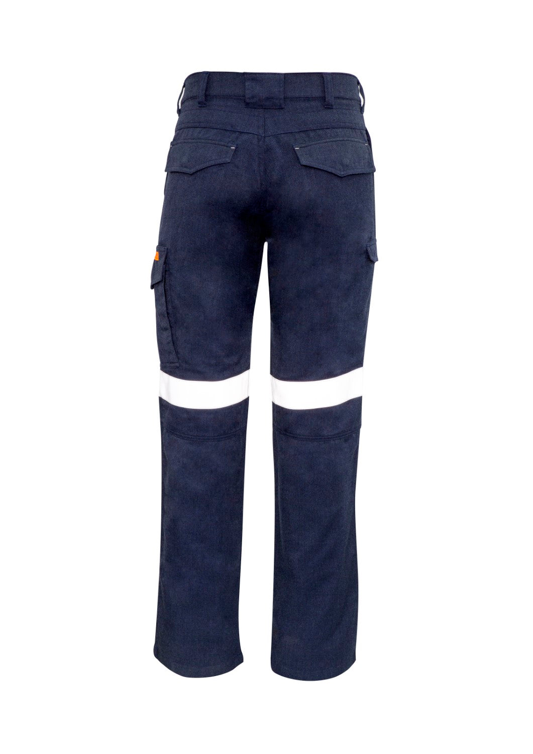 Men's Orange Flame Taped Cargo Pant
