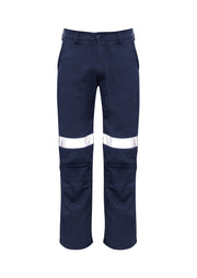 Men's Orange Flame Traditional Style Taped Work Pant